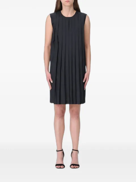 Ter Et Bantine pleated crepe mini  dress