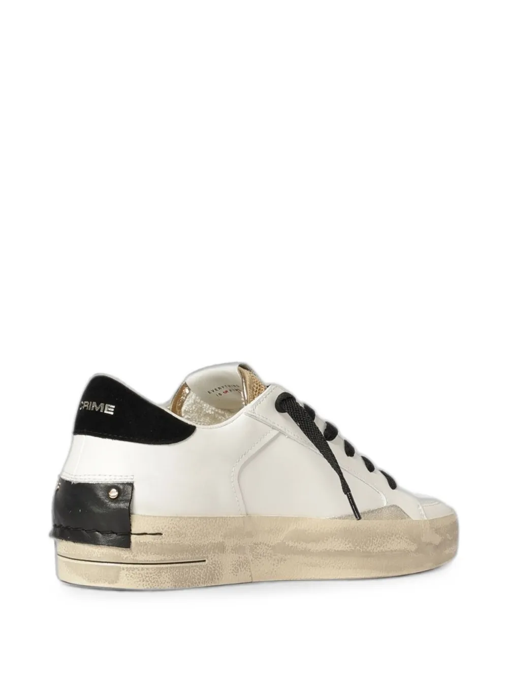 Crime London Sk8 Deluxe Wedge sneakers Wit