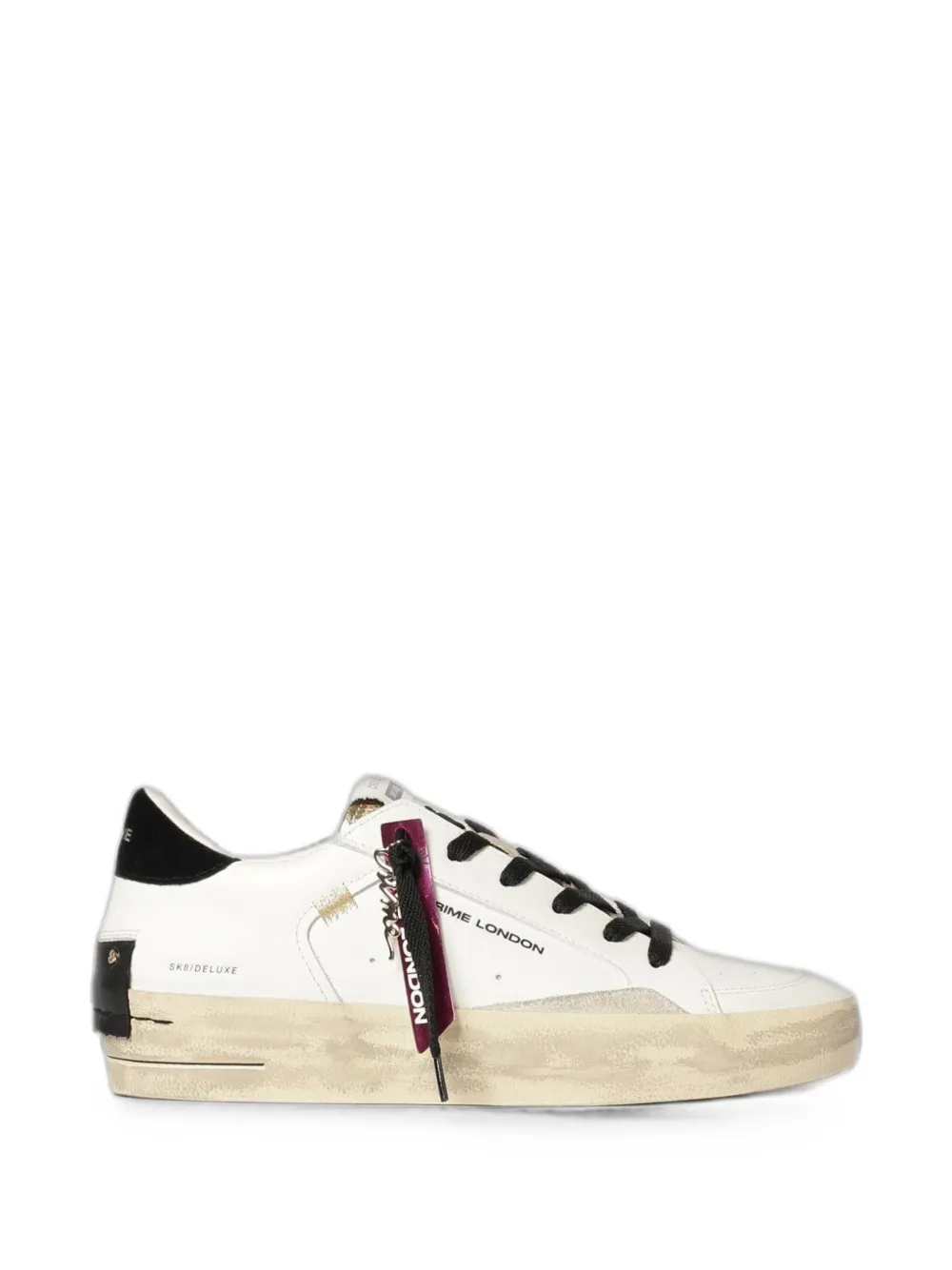 Crime London Sk8 Deluxe Wedge sneakers Wit