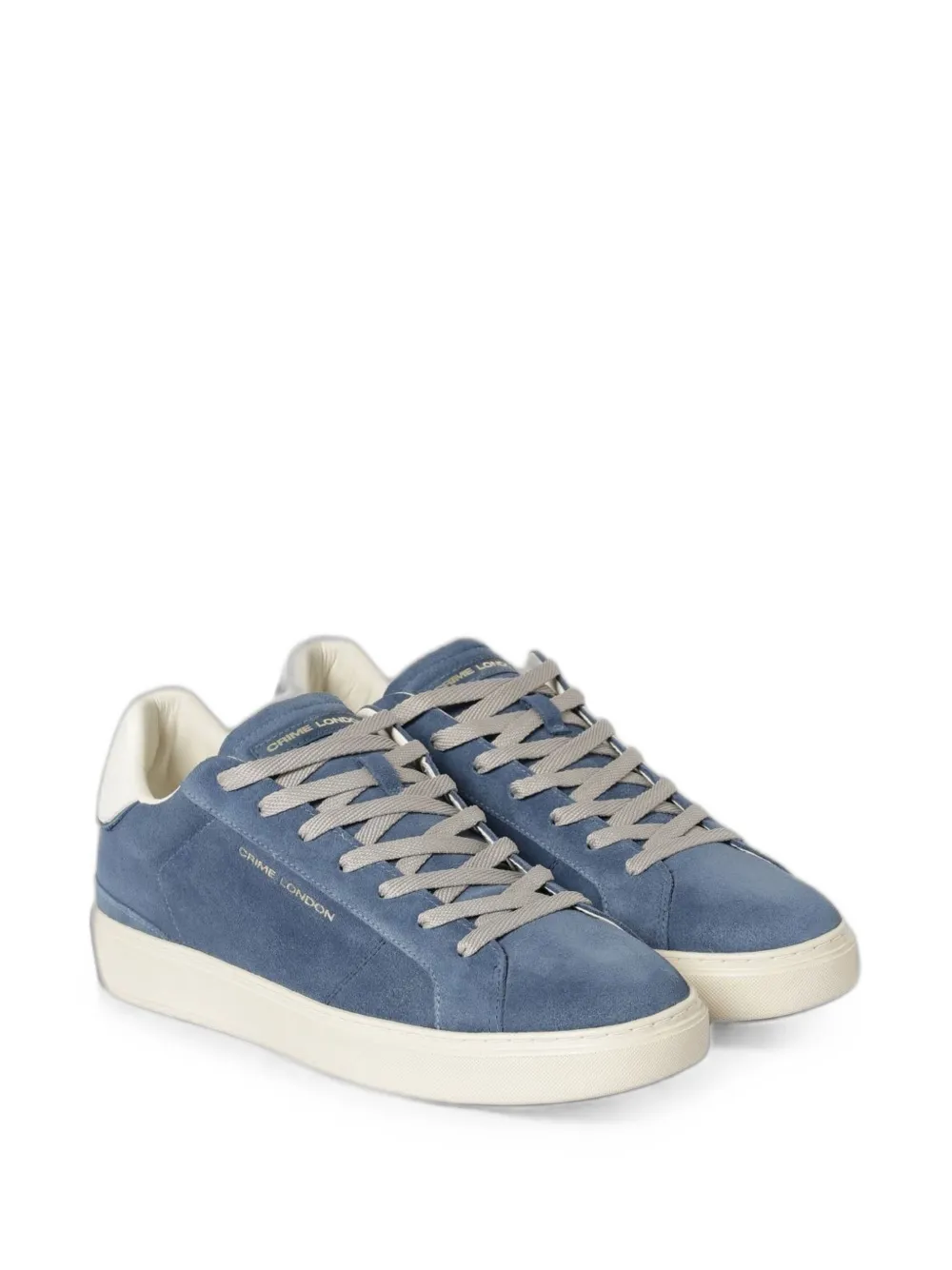 Crime London Blade suede sneakers Blauw