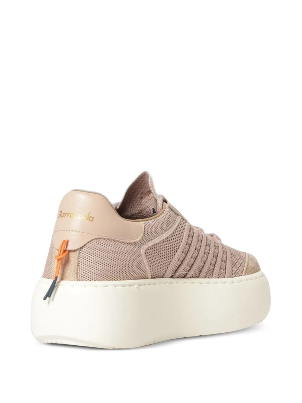 Barracuda Bolla crochet-knit sneakers Beige
