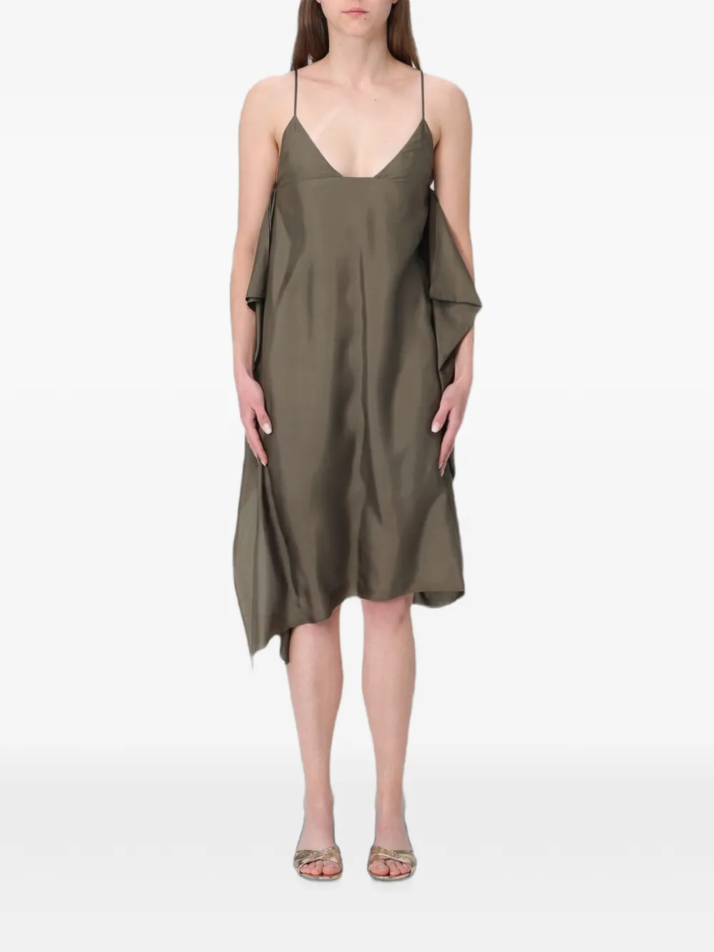 Ter Et Bantine asymmetric draped dress