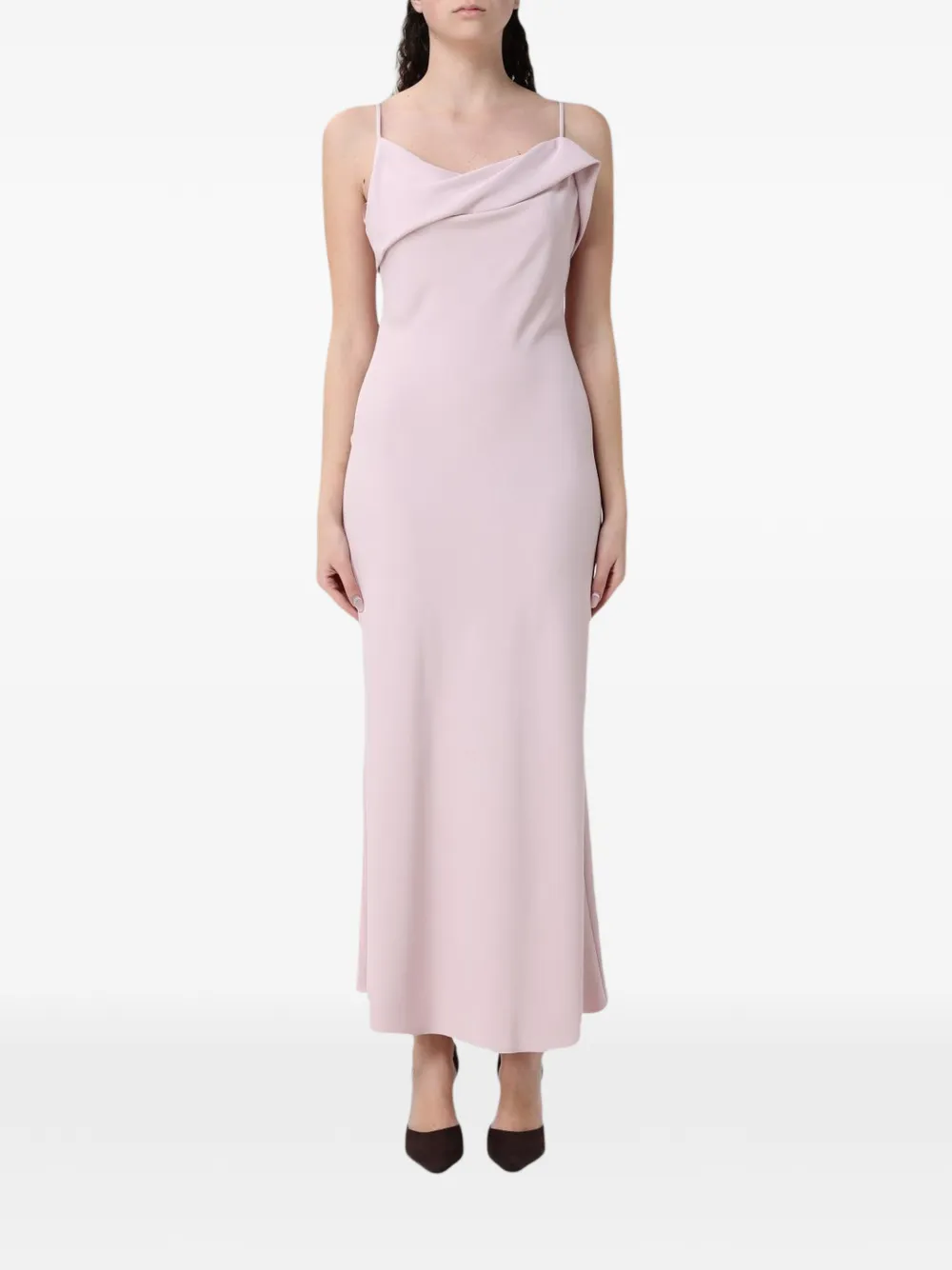 square neck sleeveless a line dress White Lace Classic A-Line Maxi Whether youre strolling through A-line Halter Floor-Length Chiffon Color:Nude/Silver/Gold instyle