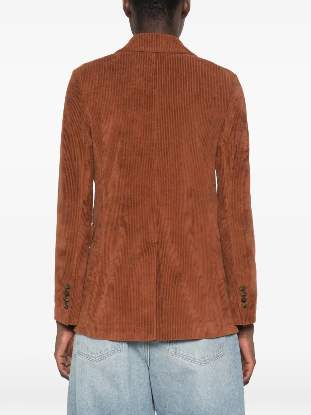 Circolo 1901 Ribfluwelen blazer Bruin