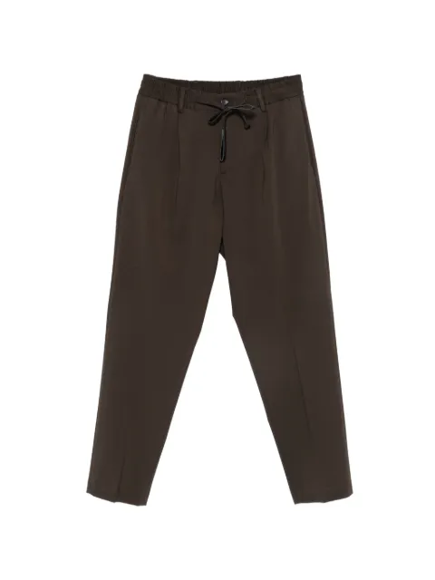 Daniele Alessandrini drawstring elasticated-waist trousers