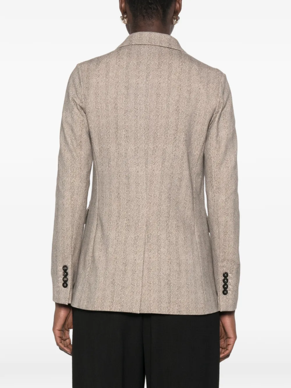 Circolo 1901 Jas met dubbele rij knopen Beige