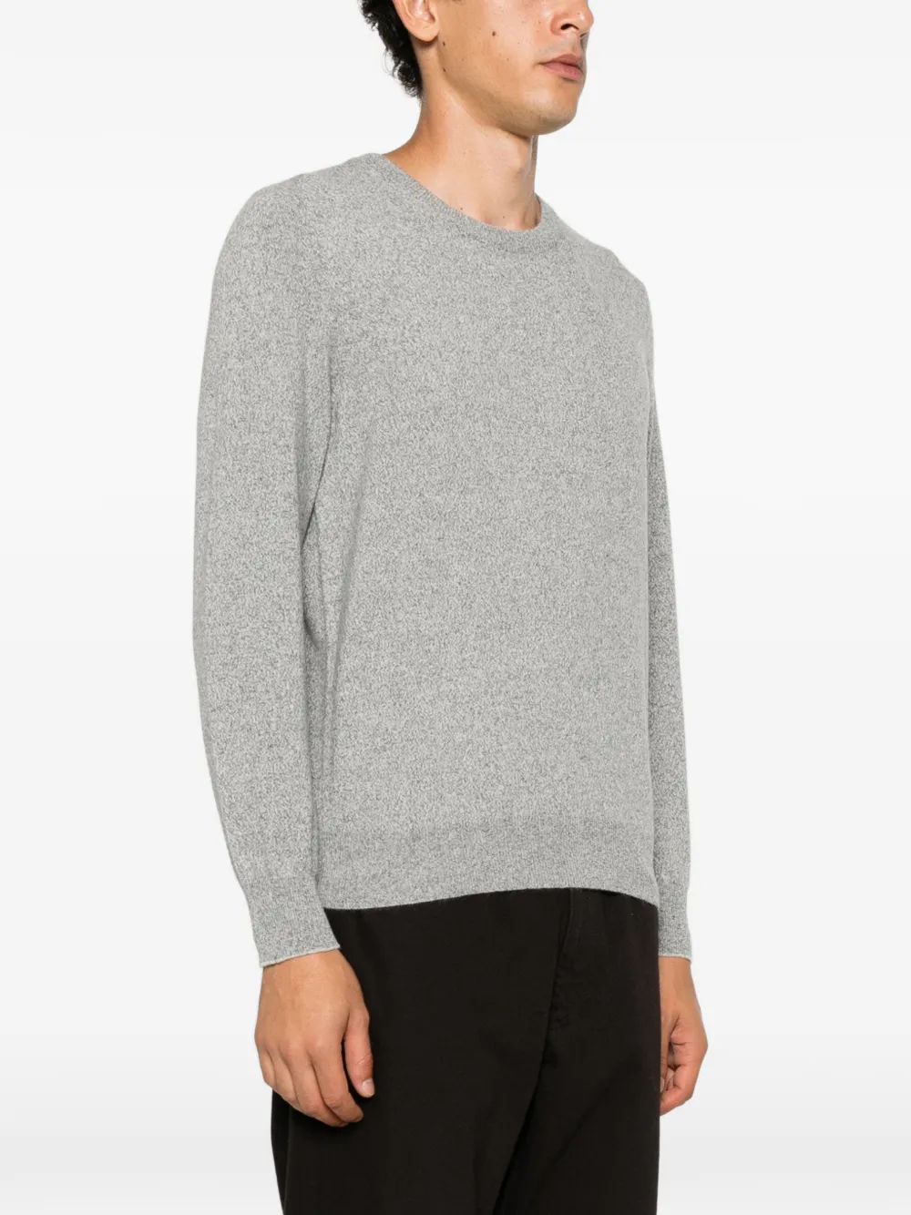Brunello Cucinelli Kasjmier trui met ronde hals Grijs