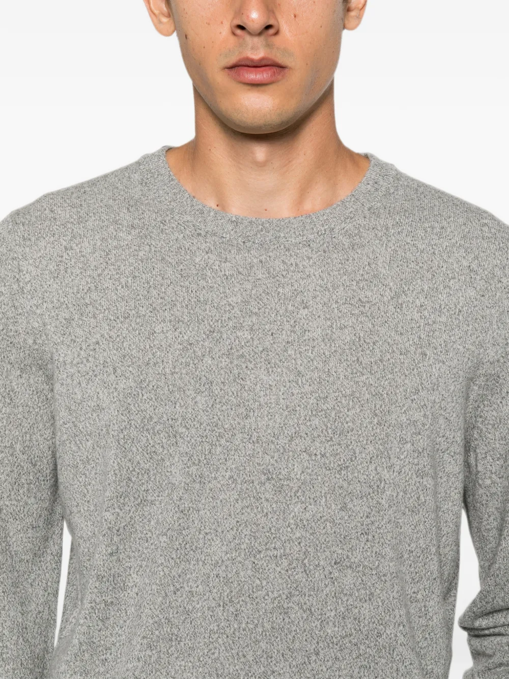 Brunello Cucinelli Kasjmier trui met ronde hals Grijs