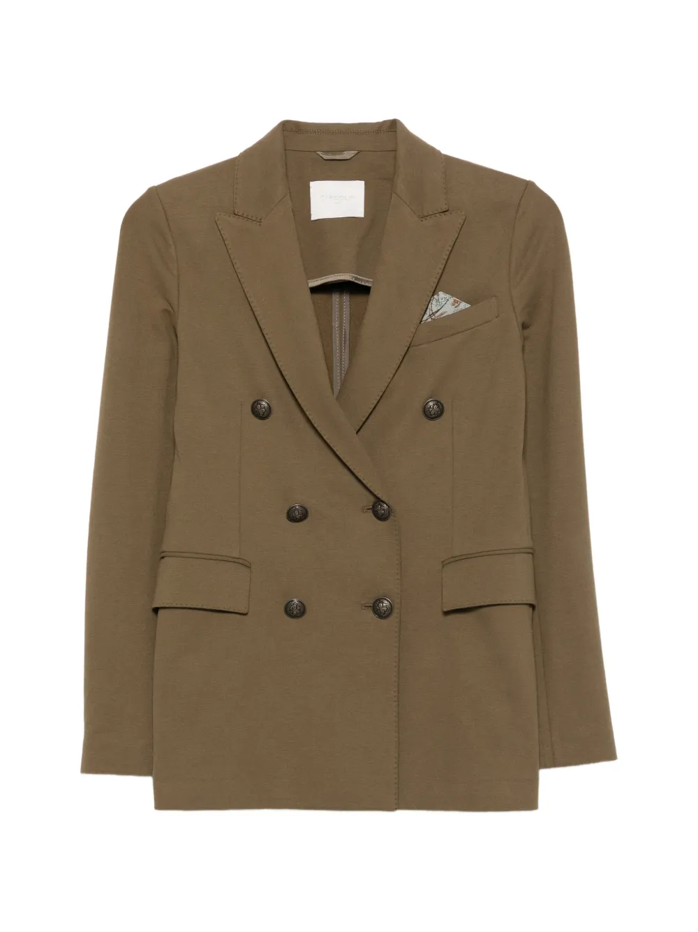 Circolo 1901 double-breasted blazer - Verde