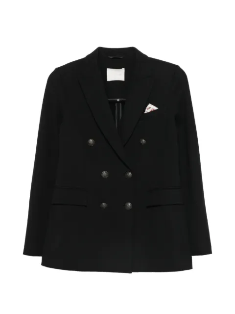 Circolo 1901 double-breasted peak-lapel jacket