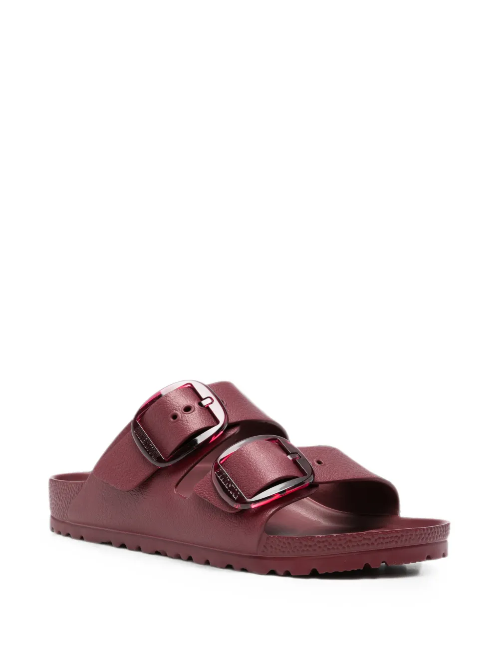 Birkenstock Arizona buckle-fastening slides Rood