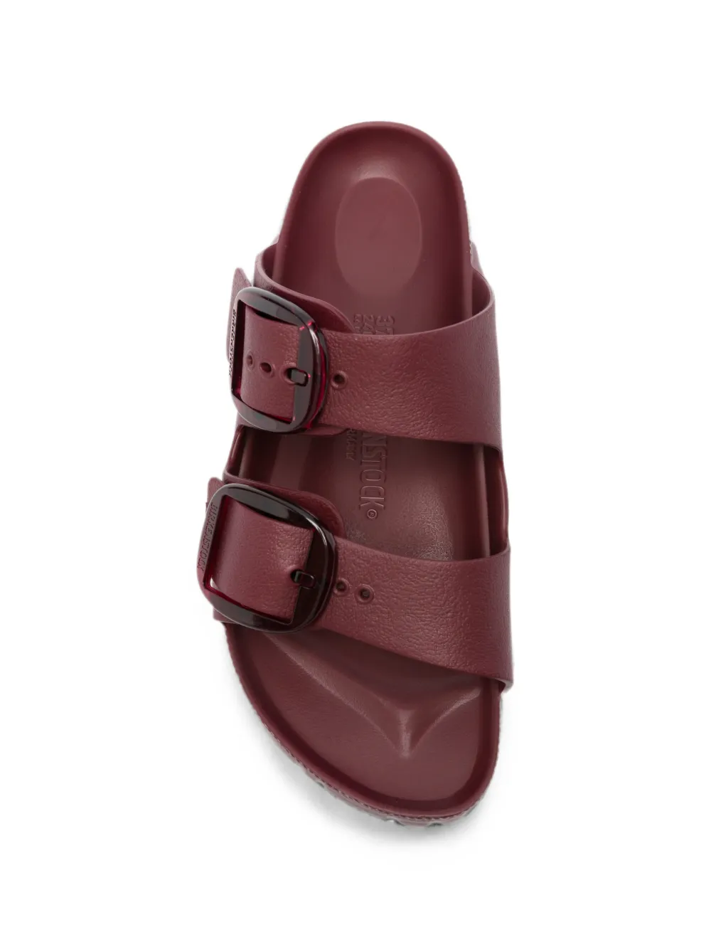 Birkenstock Arizona buckle-fastening slides Rood