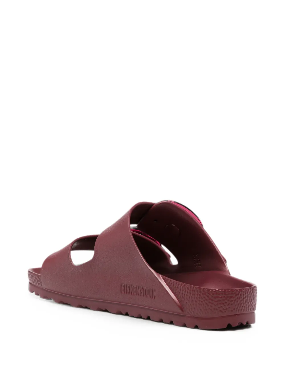 Birkenstock Arizona buckle-fastening slides Rood