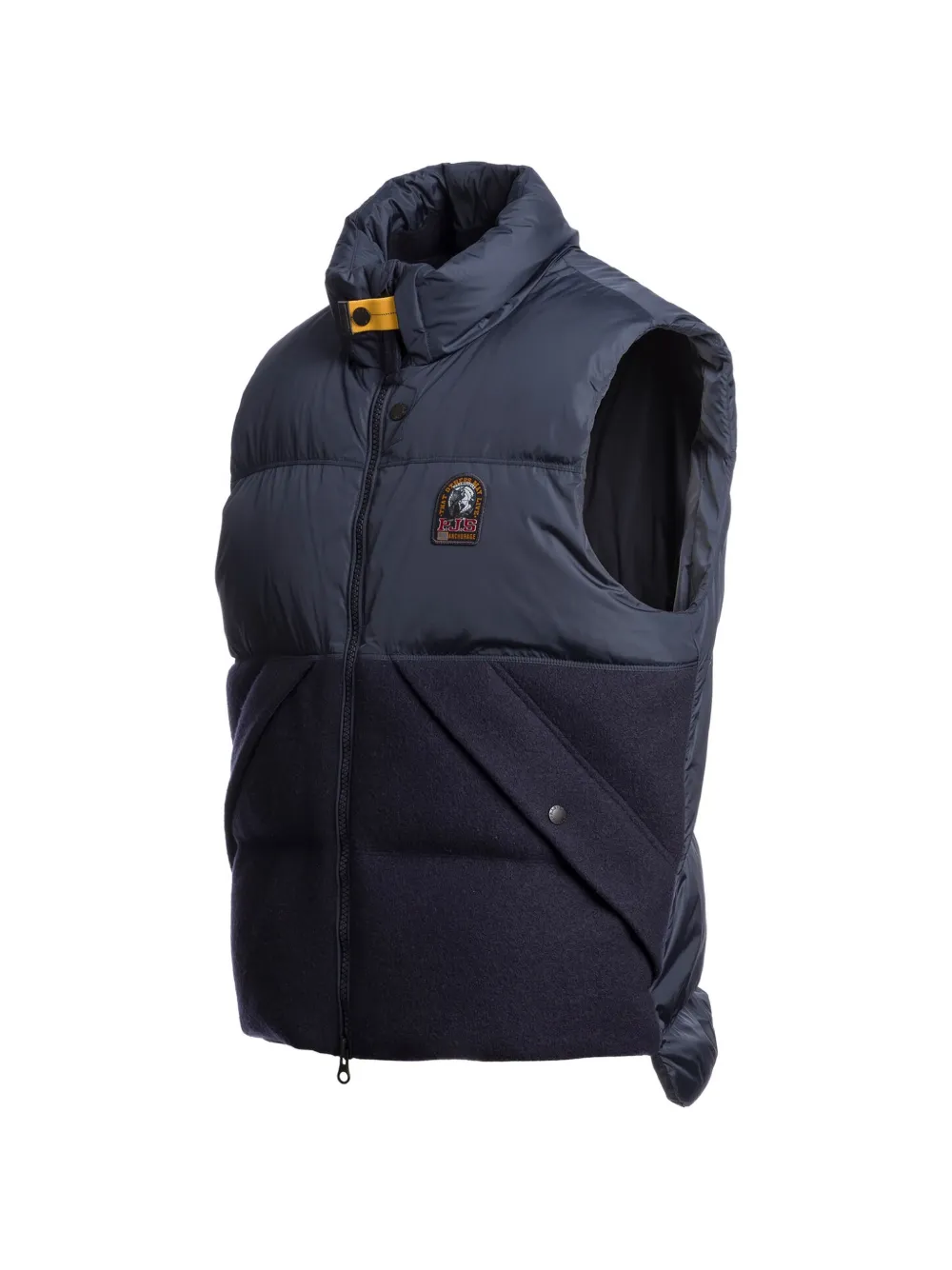 Parajumpers Varone bodywarmer met vlakken Blauw