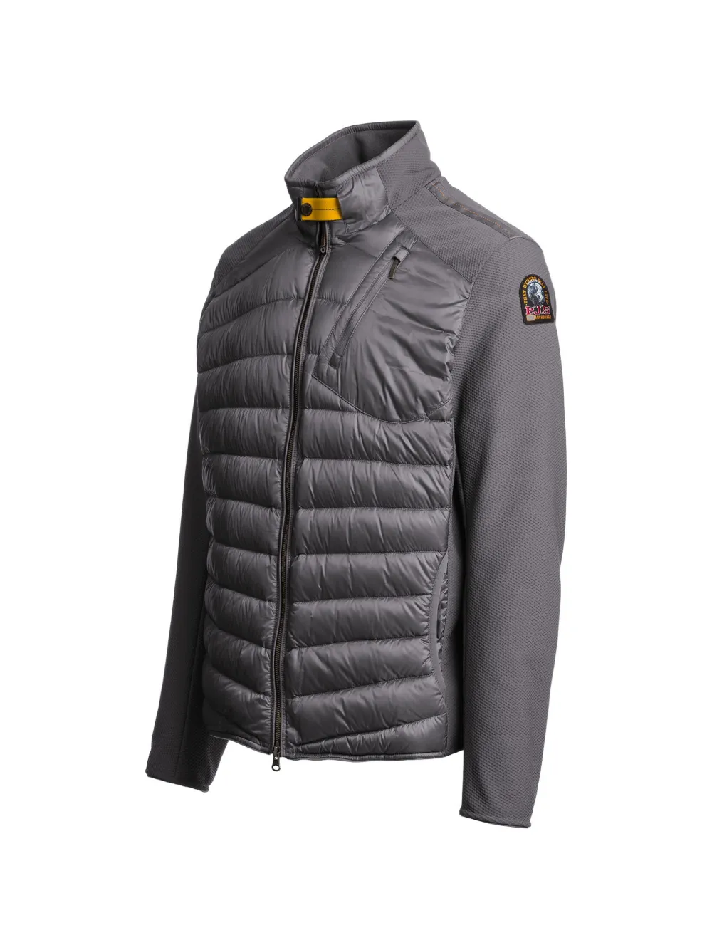 Parajumpers Jayden gewatteerd jack met vlakken Grijs