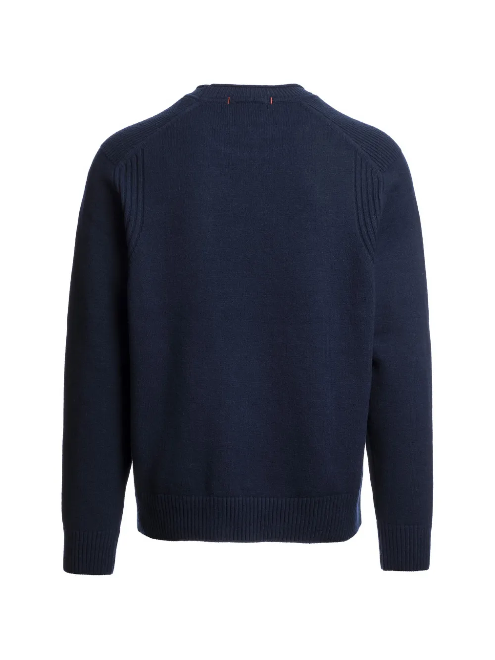 Parajumpers Enego trui met opgestikte zak en ronde hals Blauw