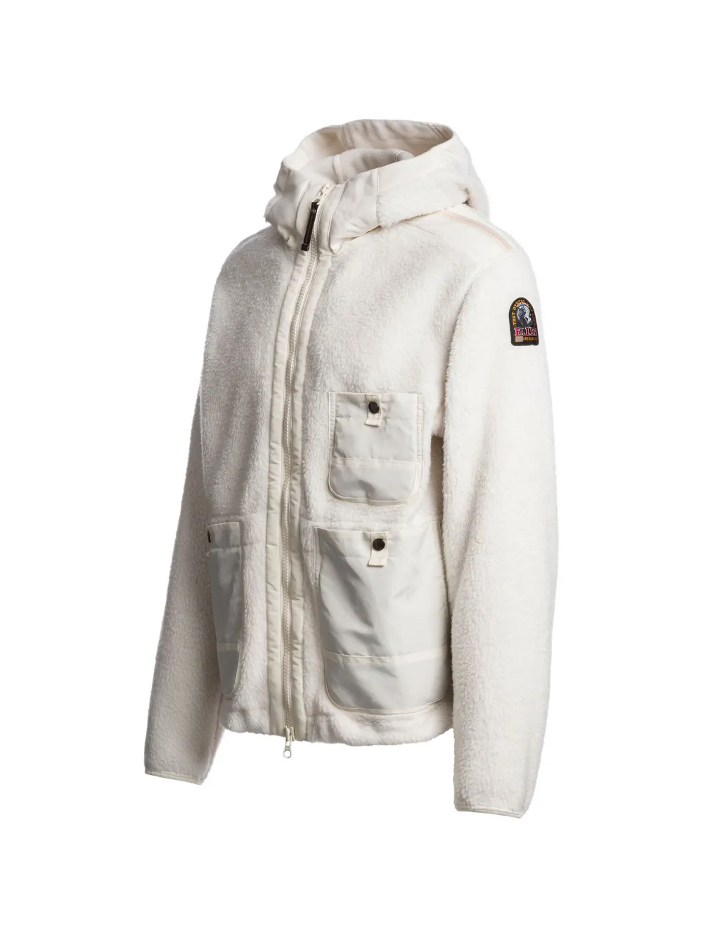 Parajumpers Sundre hoodie met logo-patch Beige