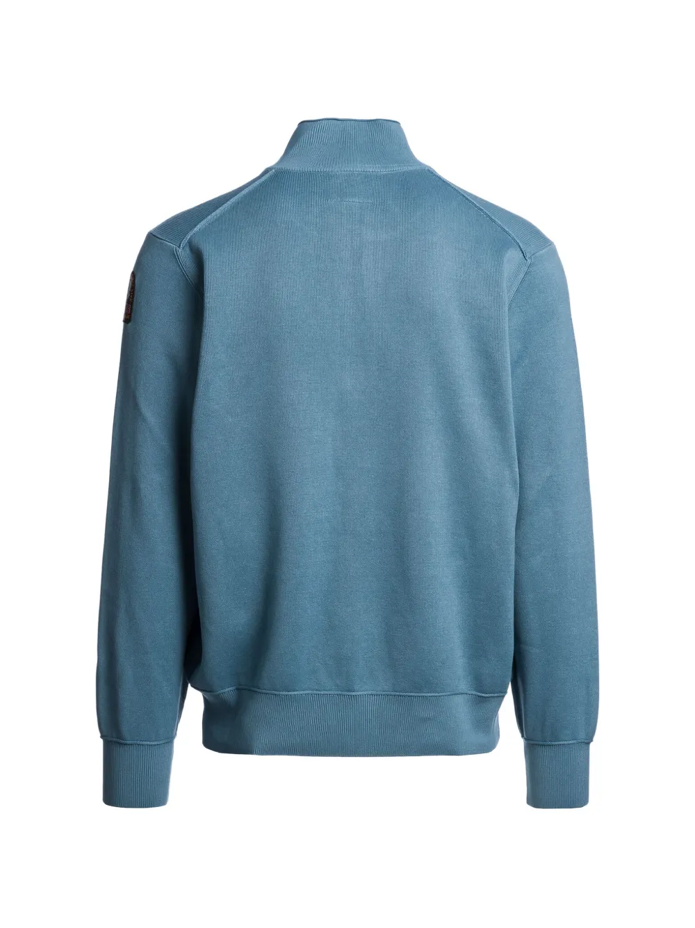 Parajumpers Basic Scoe gebreide trui met halve rits Blauw