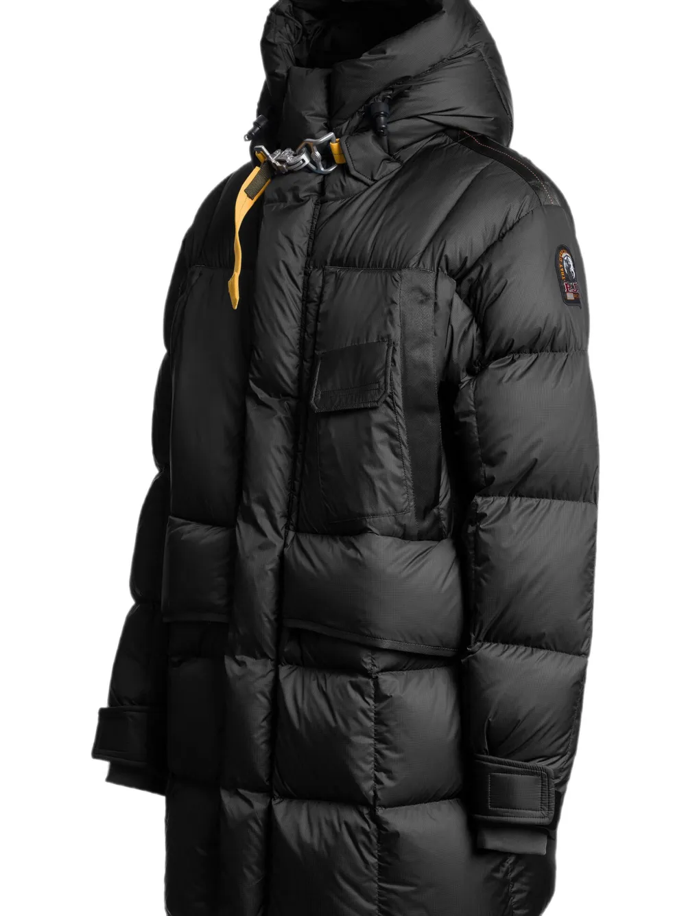 Parajumpers Bold gewatteerde jas met capuchon Zwart