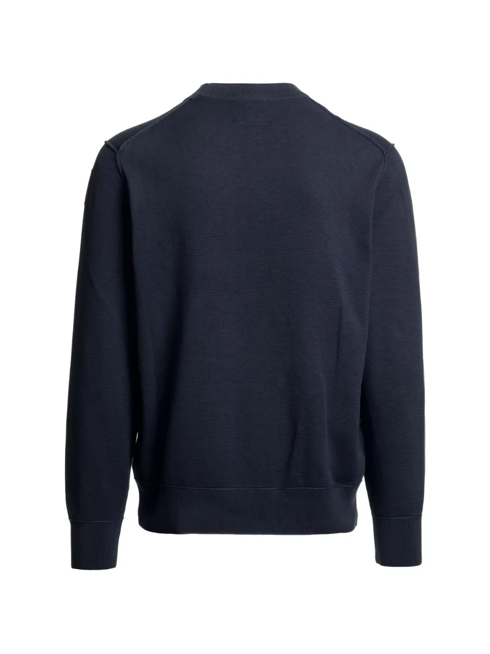 Parajumpers Basic Braw gebreide trui met logo-patch Blauw