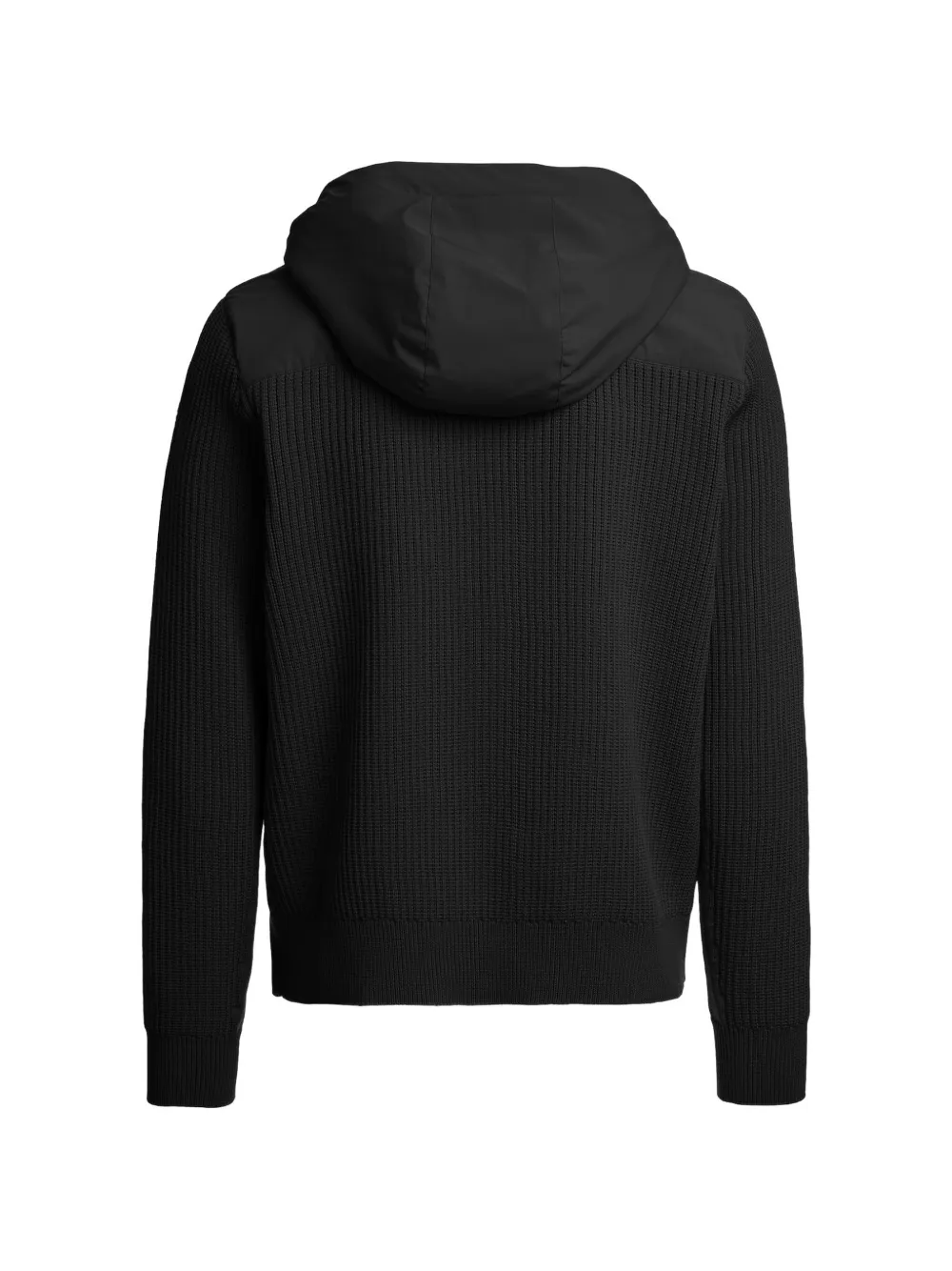 Parajumpers Rocher River hybride hoodie Zwart