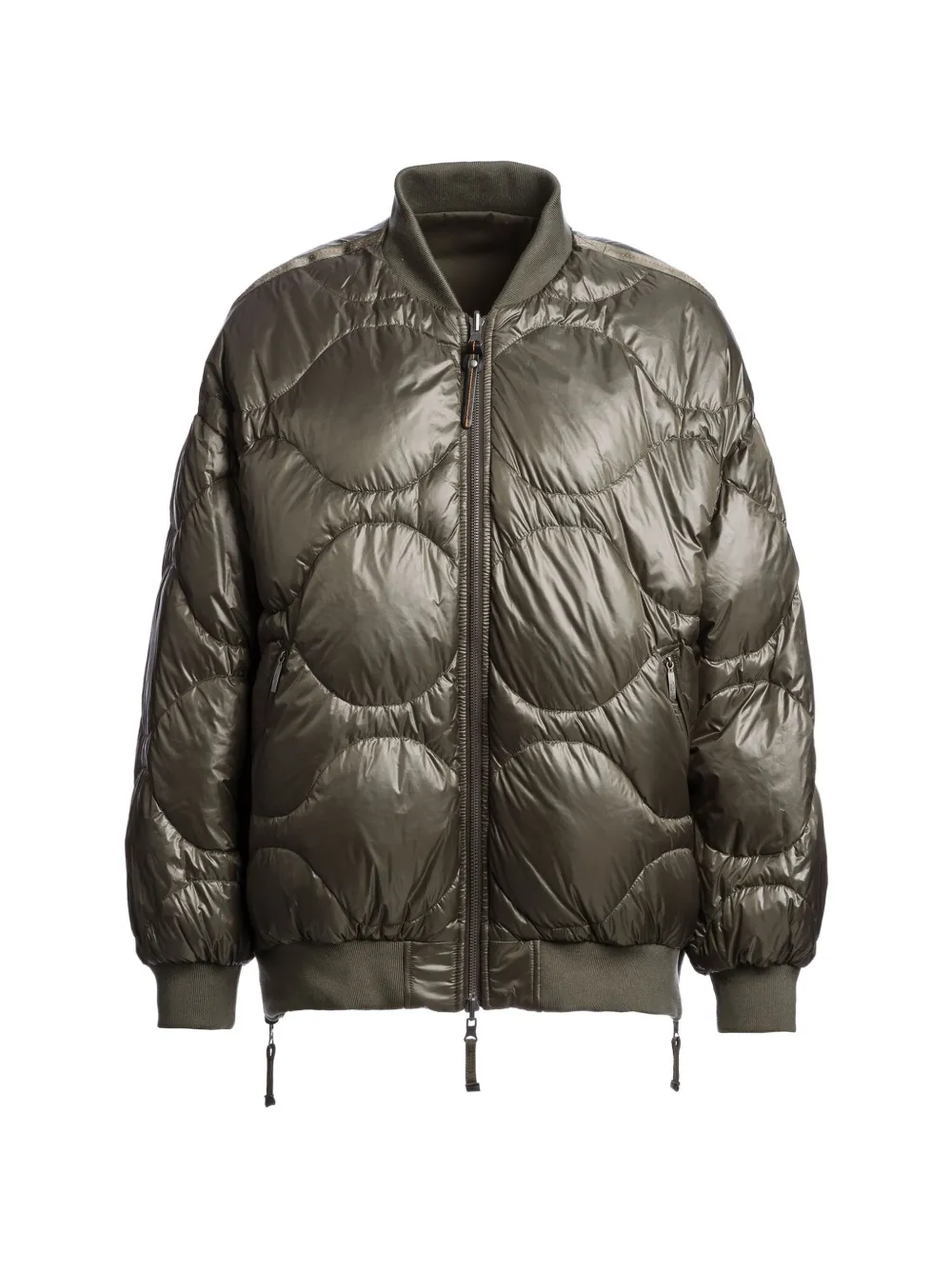 Parajumpers Bomb omkeerbaar gewatteerd bomberjack Groen