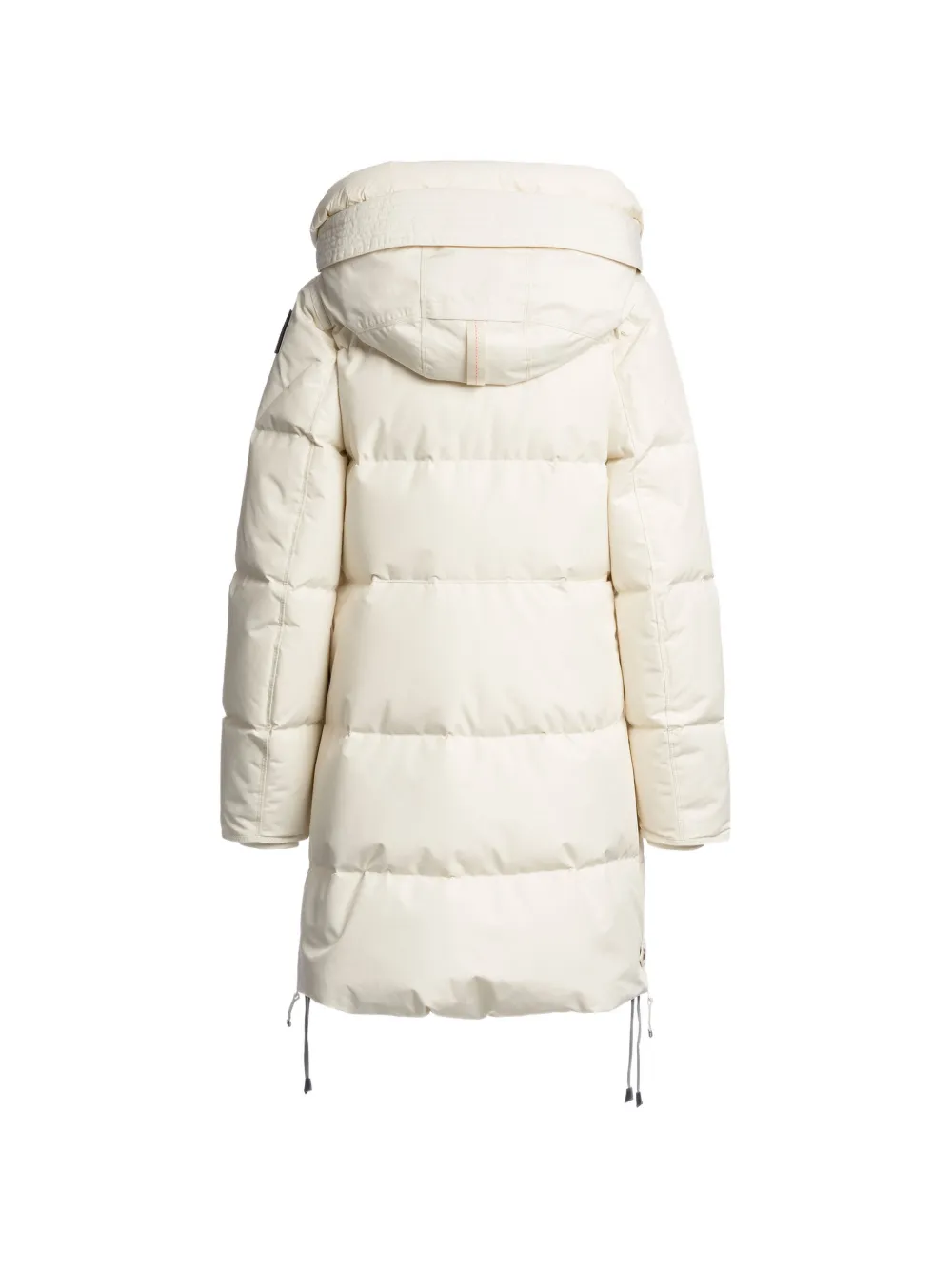 Parajumpers Long Bear gewatteerde jas met capuchon Wit