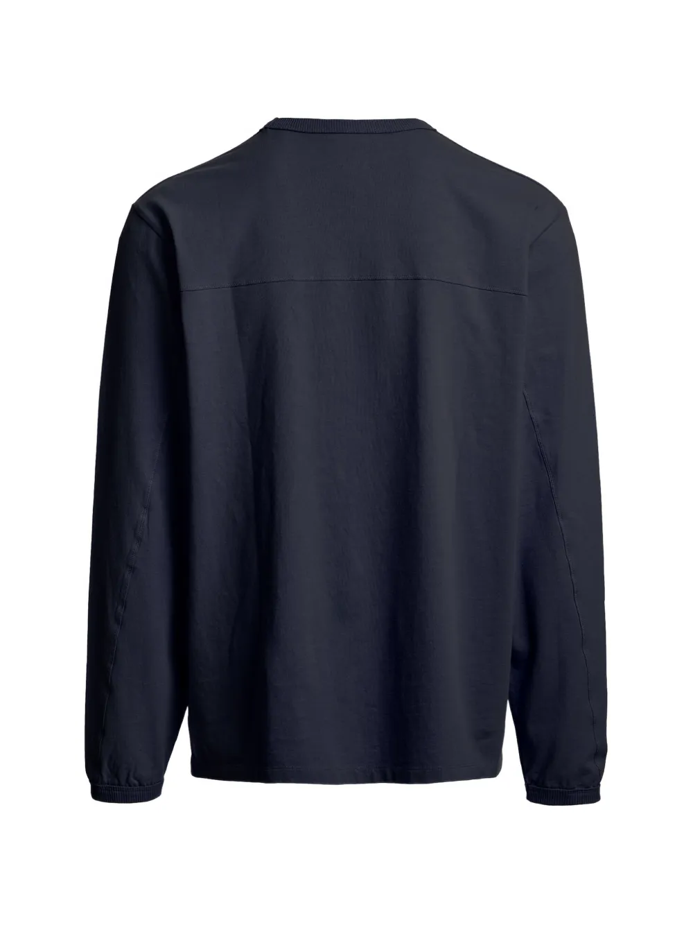 Parajumpers Caspian T-shirt met lange mouwen en logo-patch Blauw