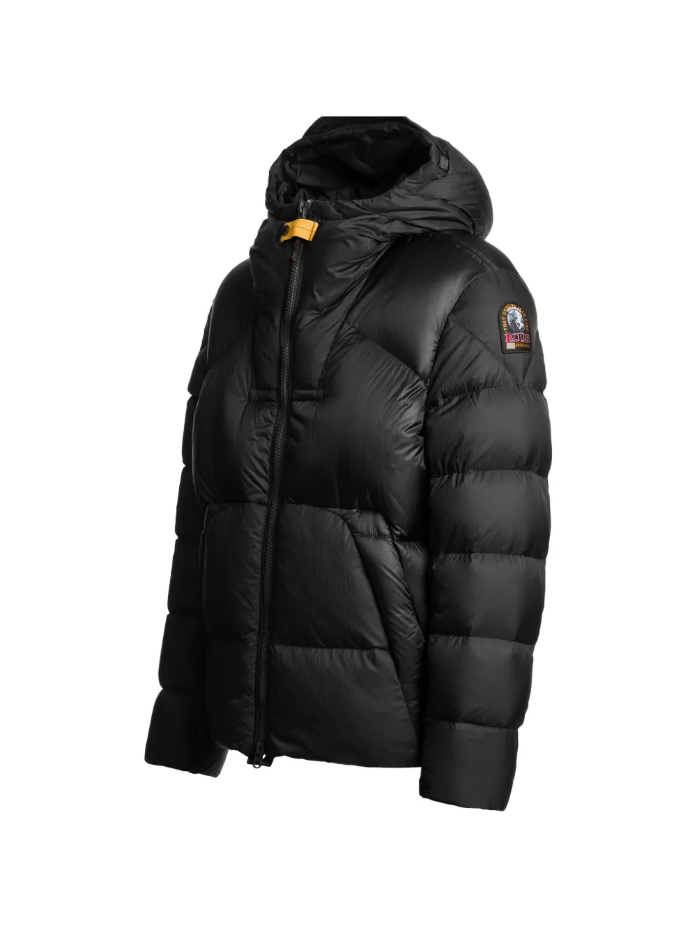 Parajumpers Notigi donsjack met capuchon Zwart
