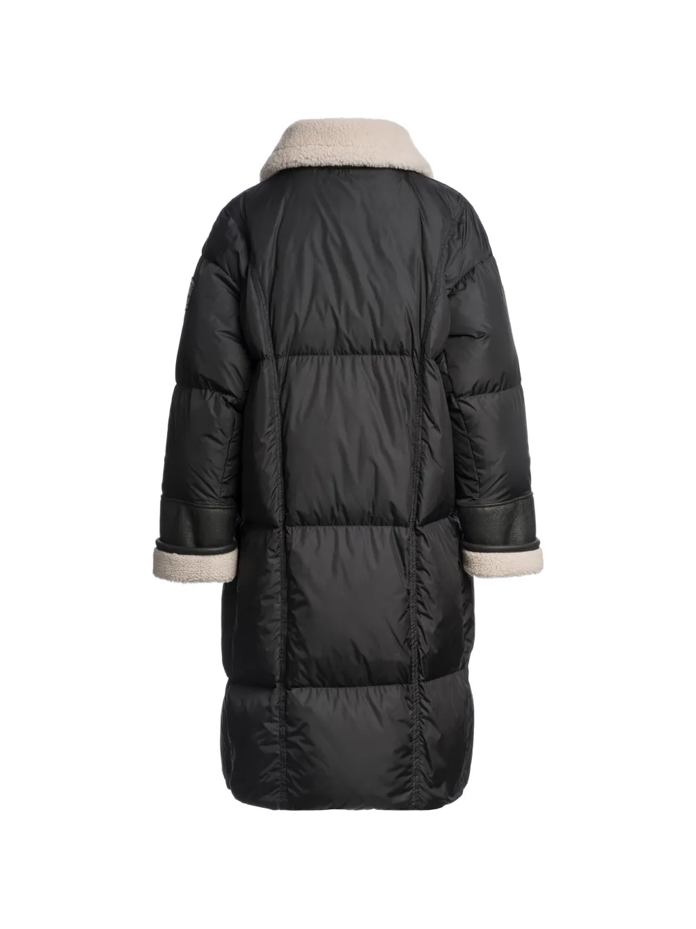 Parajumpers Velna donsjas met lammy afwerking Zwart