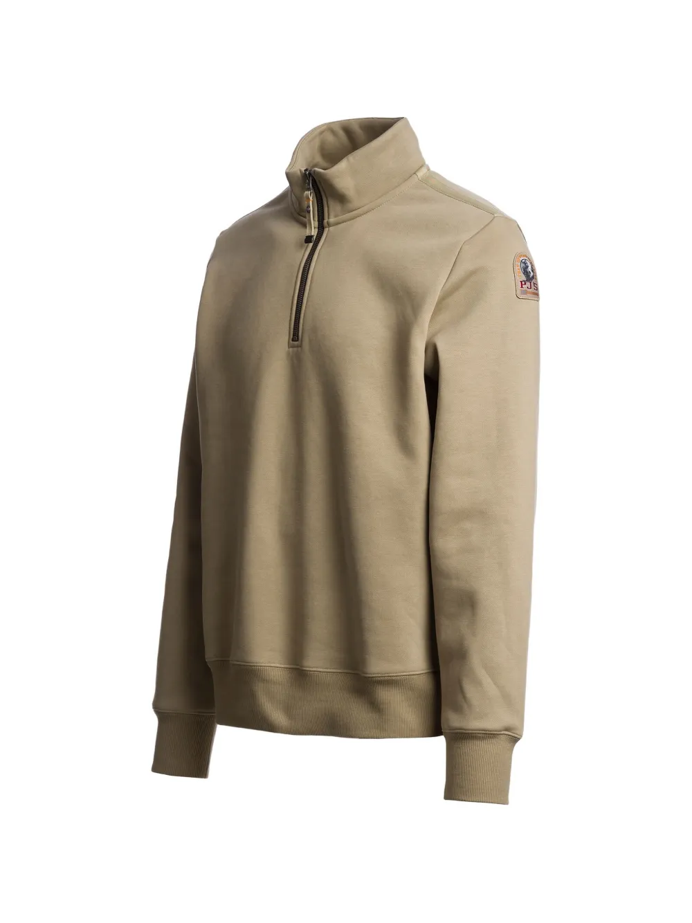 Parajumpers Broad Peak sweater met halve rits Beige