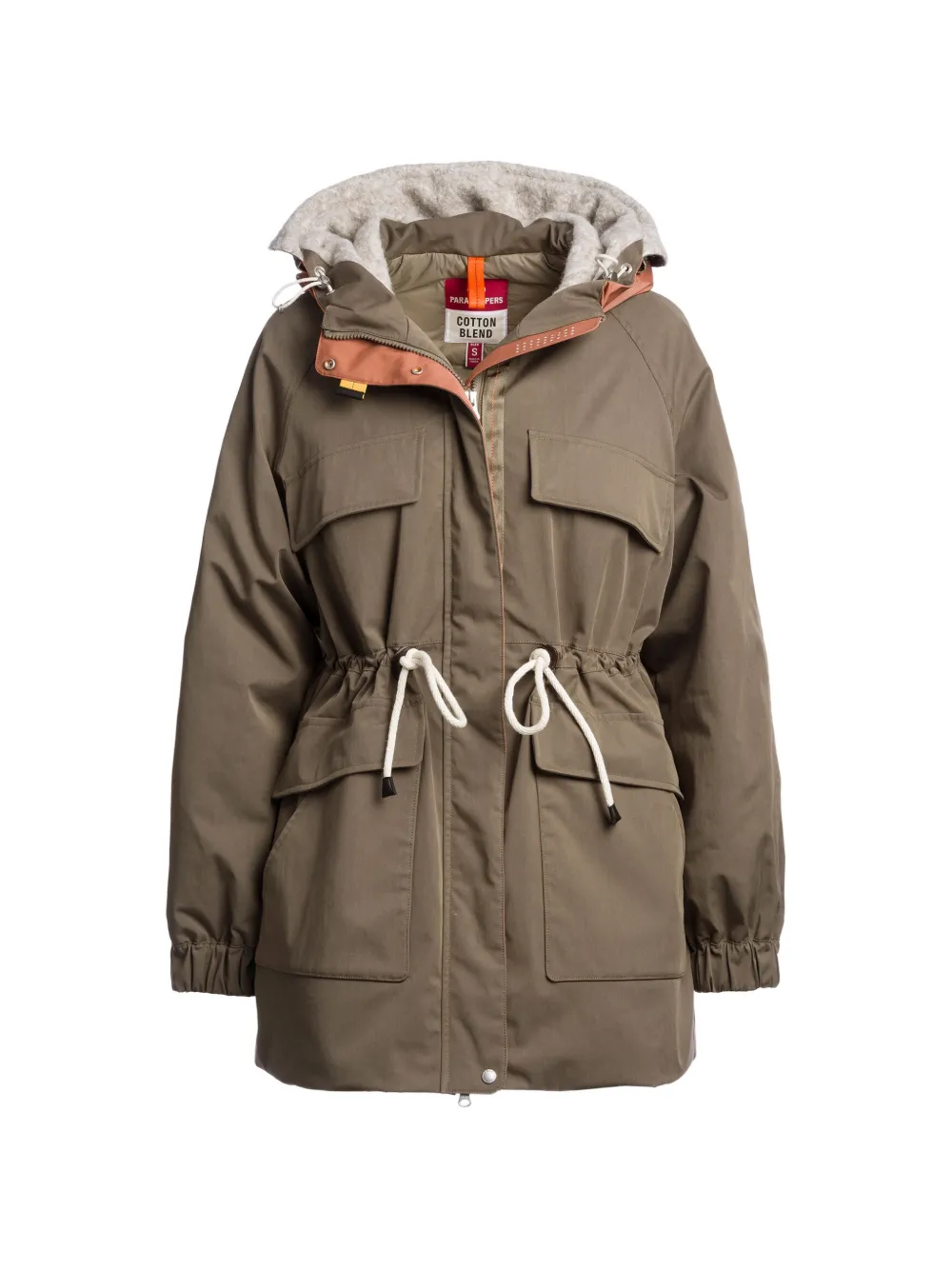 Parajumpers Parka Naruse con cappuccio - Grigio