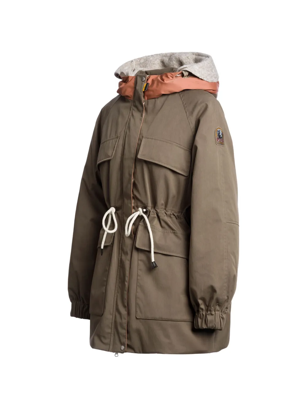 Parajumpers Naruse parka met capuchon Grijs