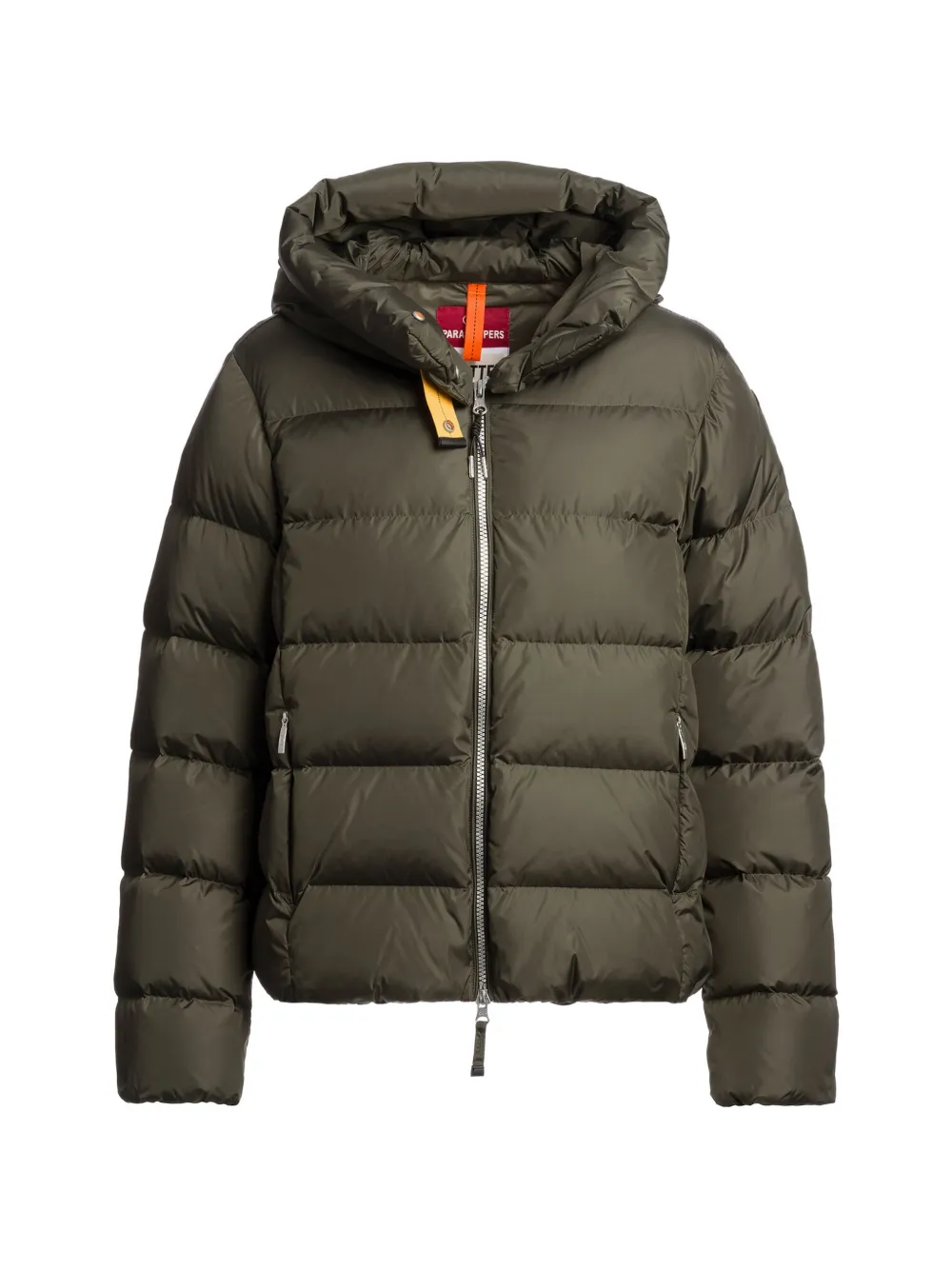Parajumpers Jinny Hooded Down-filled Jacket In Green