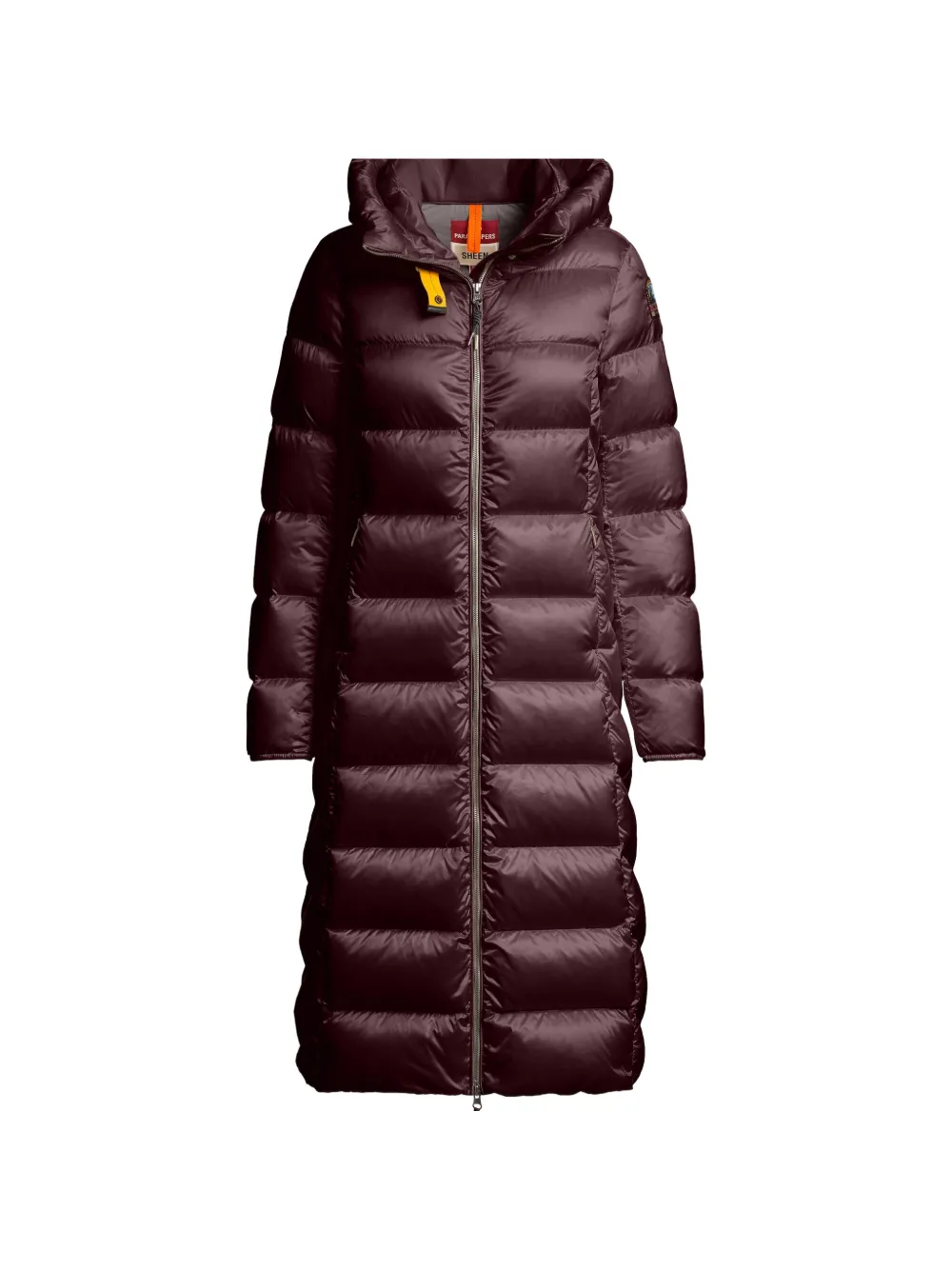 Parajumpers Cappotto Leah trapuntato con cappuccio - Rosso