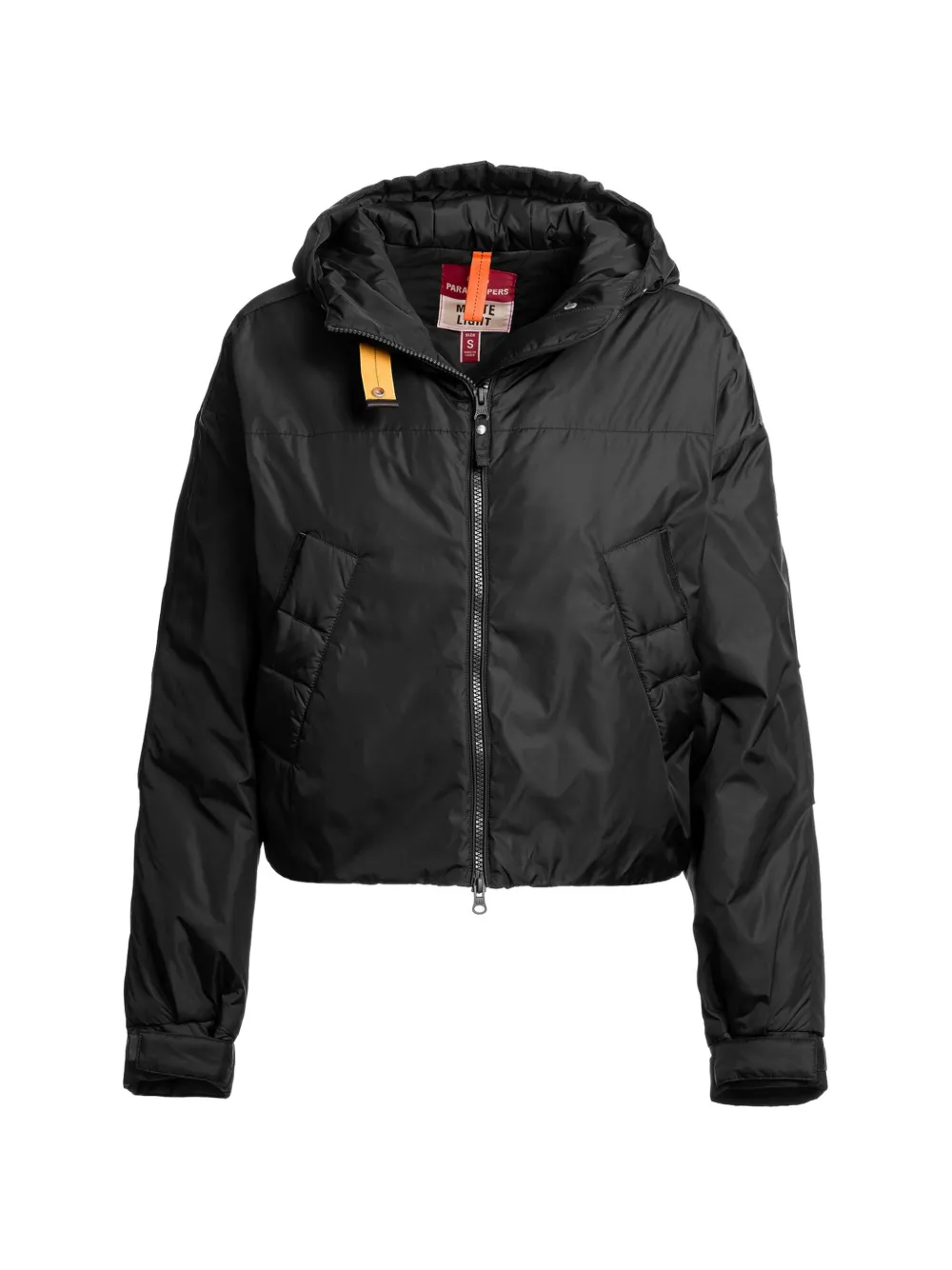 Parajumpers Nalina Hooded Down Jacket In Black