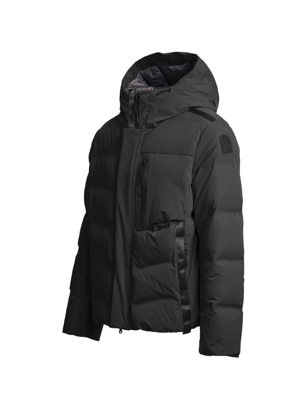 Parajumpers Naadloos jack met capuchon Zwart