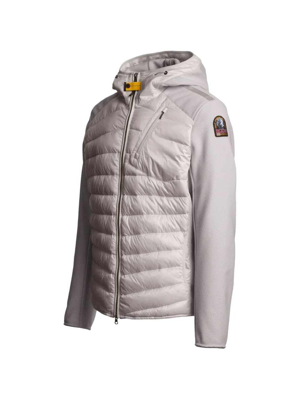 Parajumpers Nolan hybride donsjack met capuchon Grijs