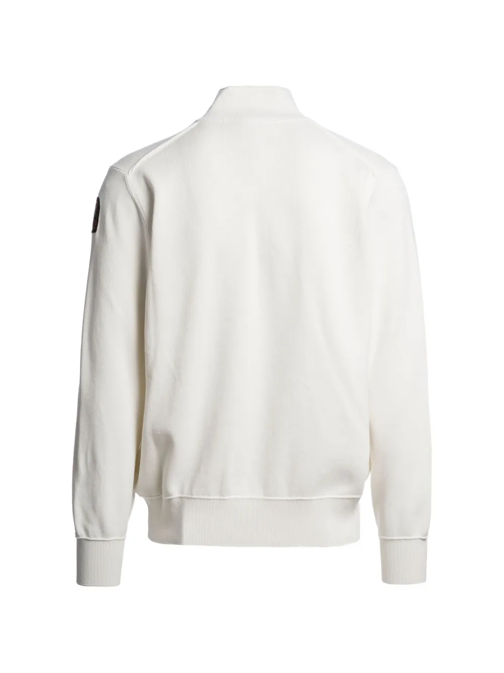 Parajumpers Basic Scoe trui met halve rits Wit