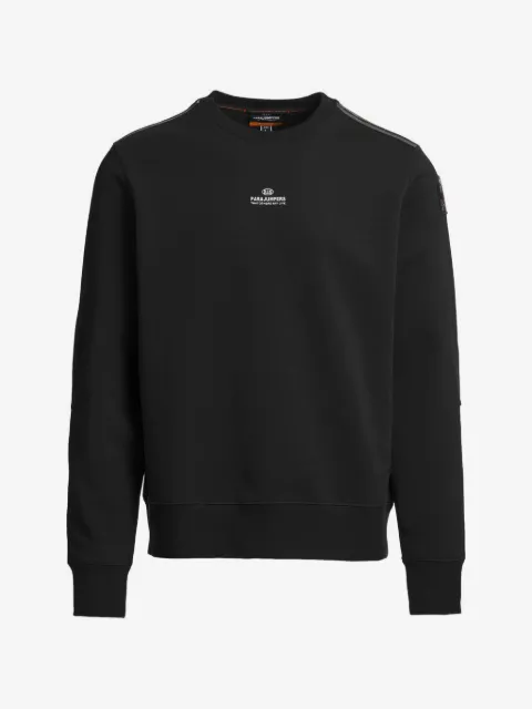 Parajumpers logo-print panelled sweater