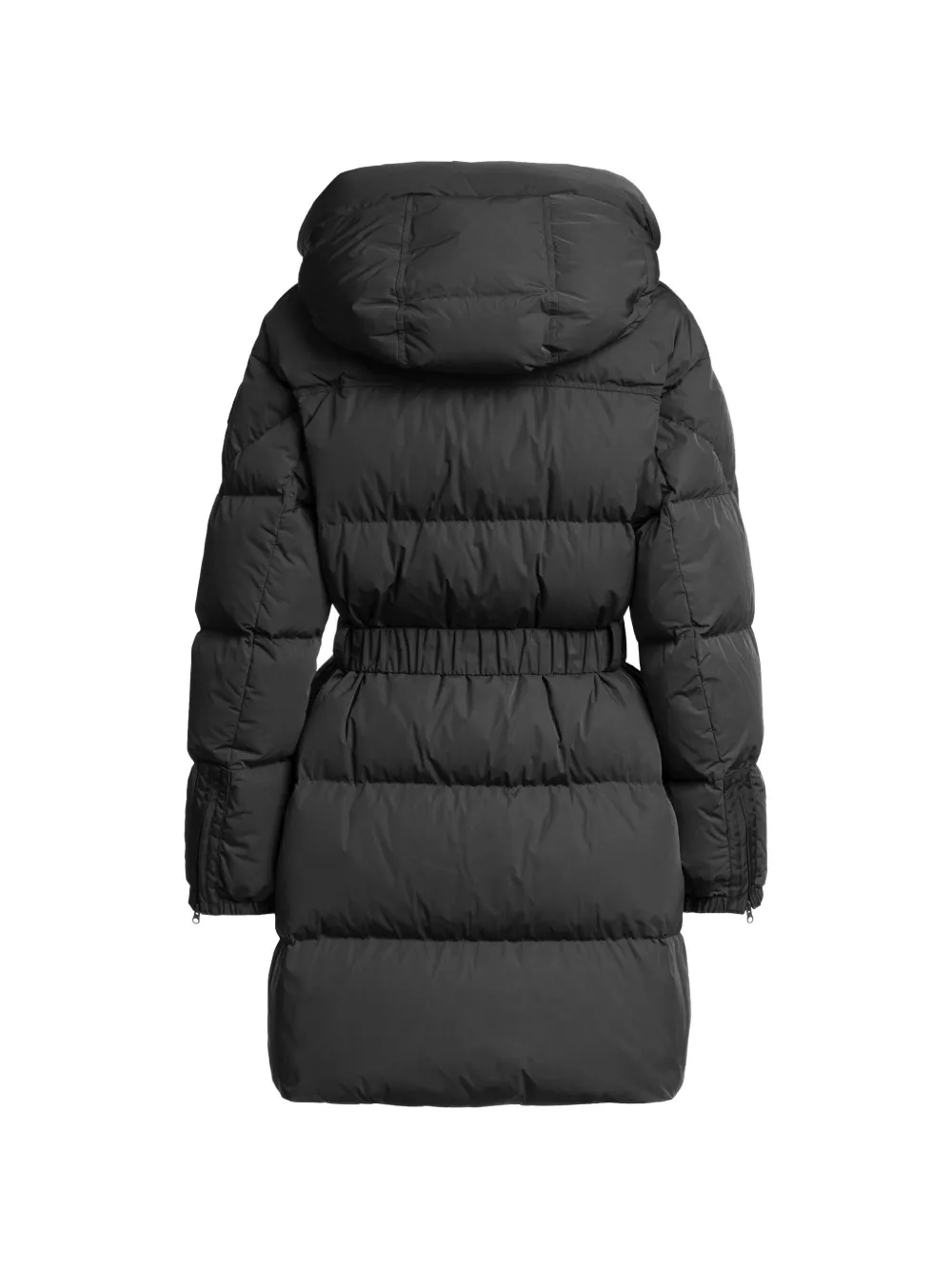 Parajumpers Rosehall gewatteerd jack met ceintuur Zwart