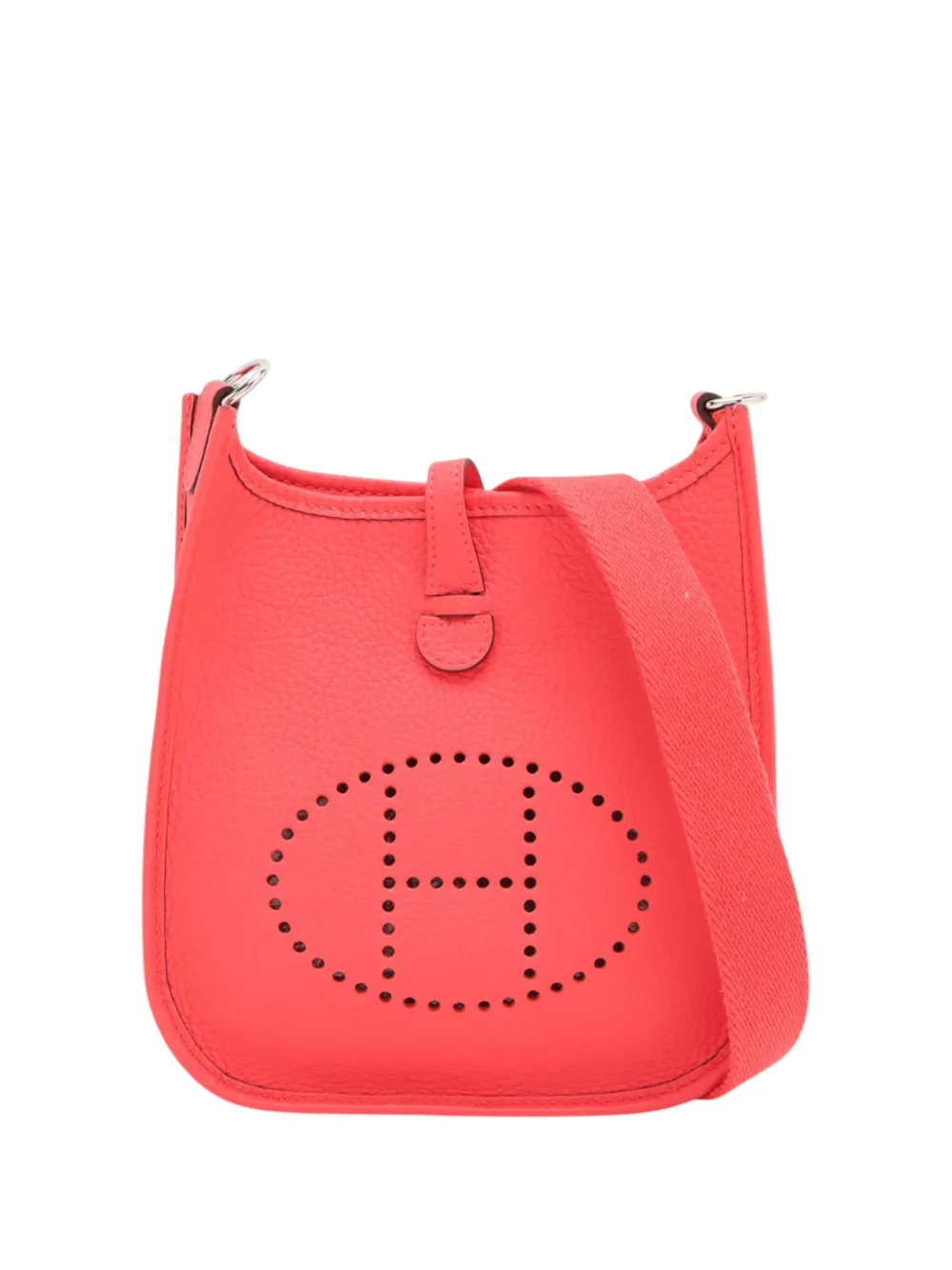 Hermès Pre-Owned 2022 Clemence Amazone Evelyne TPM 16 crossbody bag - Rosa