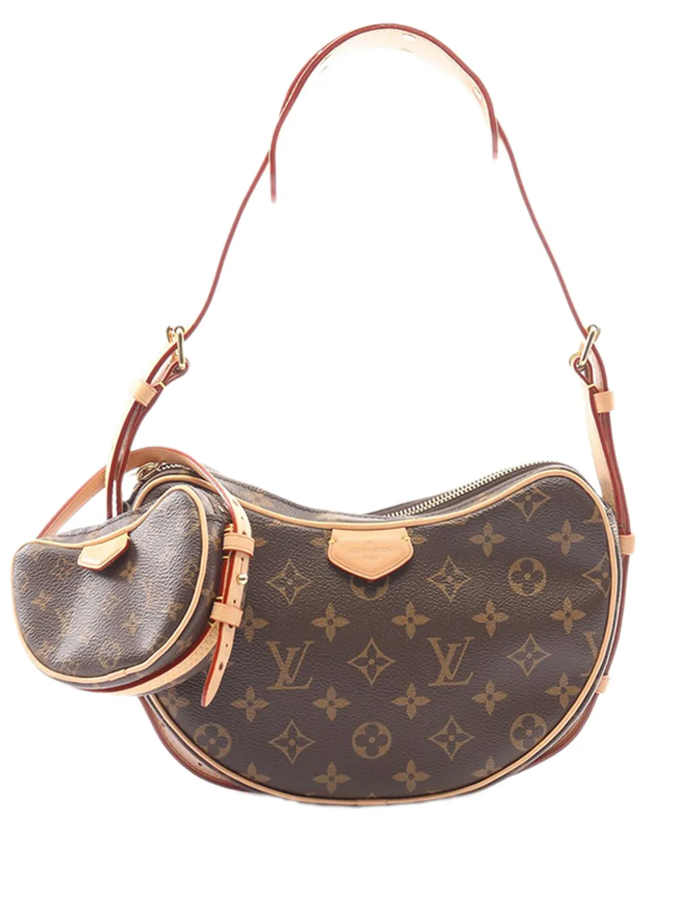 Louis Vuitton Pre-Owned 2000-2024 Monogram Croissant MM shoulder bag - Marrone