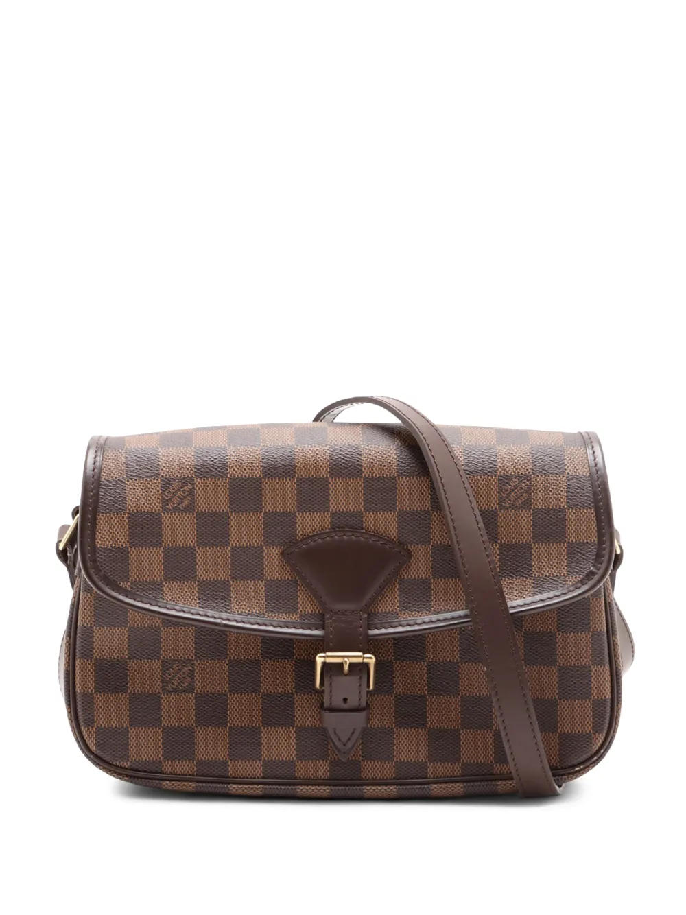 Louis Vuitton Pre-Owned 2009 Damier Ebene Sologne crossbody bag - Braun