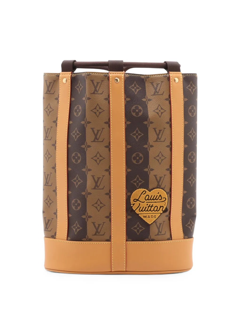 Louis Vuitton Pre-Owned 2021-2025 Nigo Monogram Reverse Randonnee backpack - Marrone