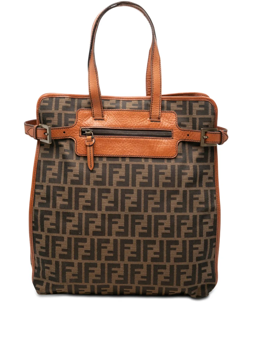 Fendi Pre-Owned 2000-2010 Zucca Canvas tote bag - Marrone