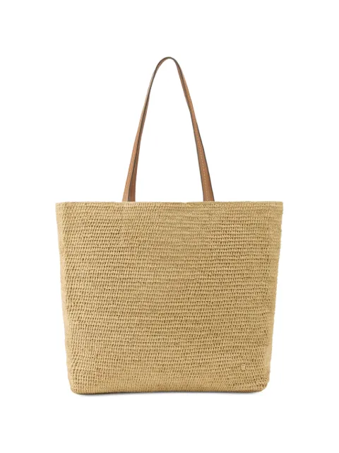 Helen Kaminski woven raffia tote bag