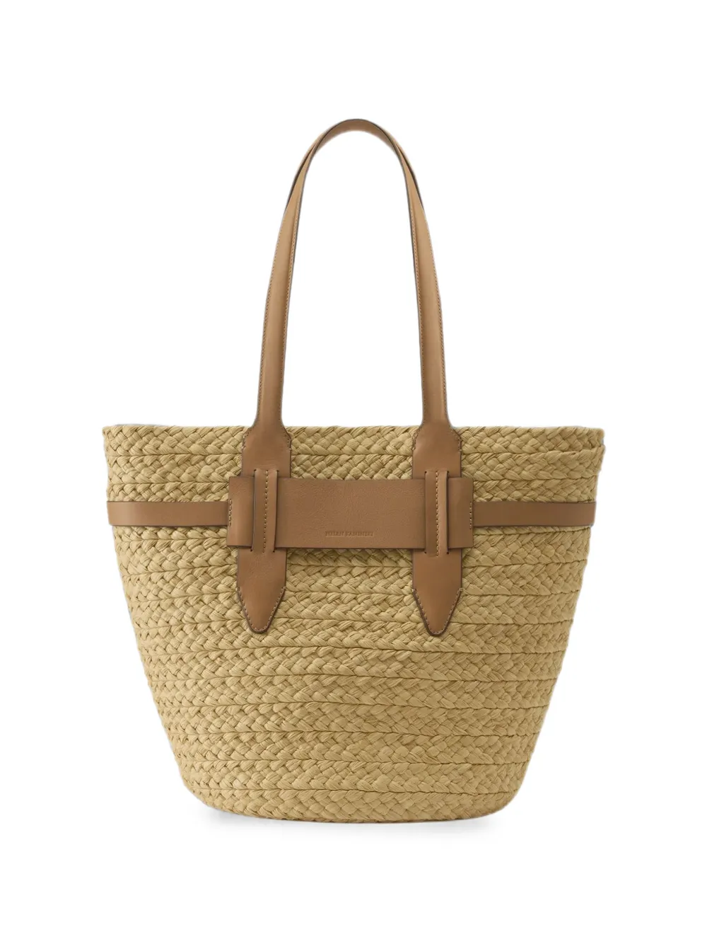 Helen Kaminski woven raffia tote bag - Toni neutri
