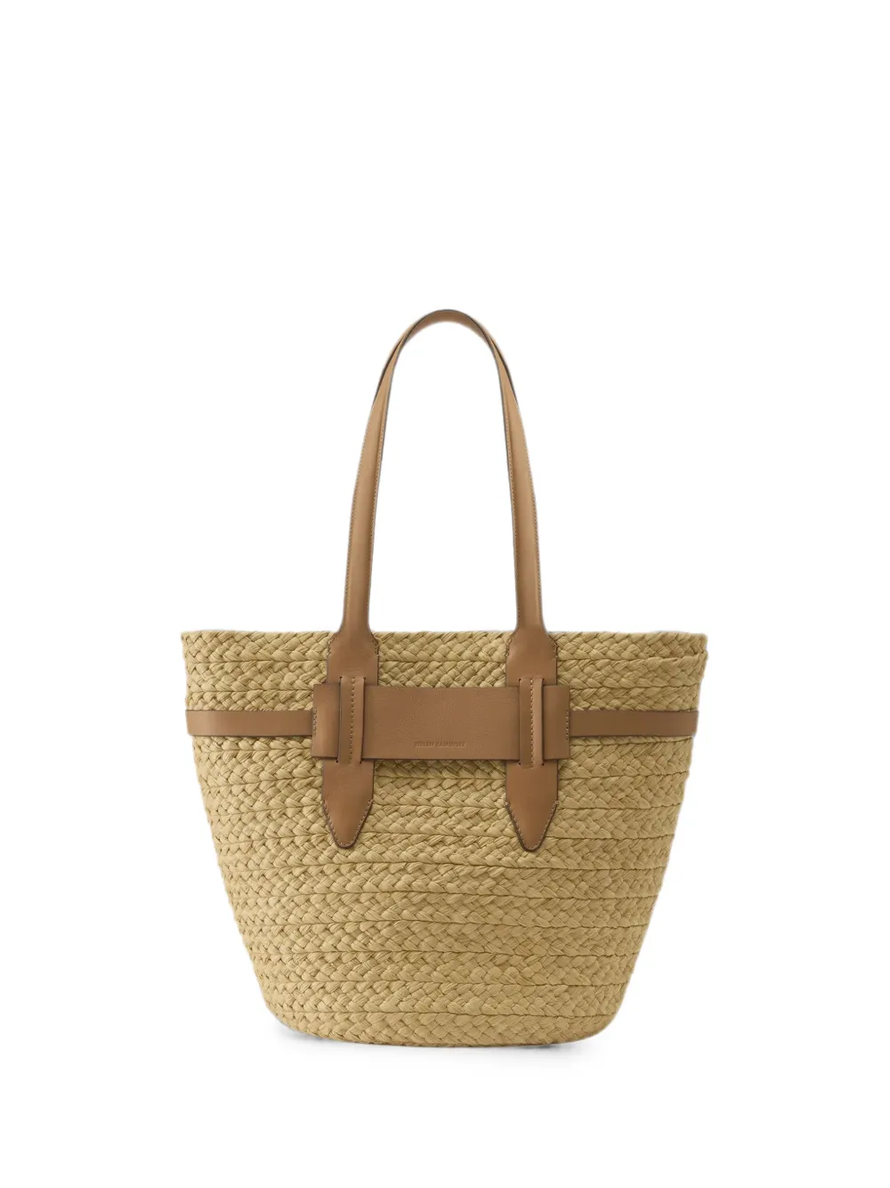 Helen Kaminski Geweven shopper Beige