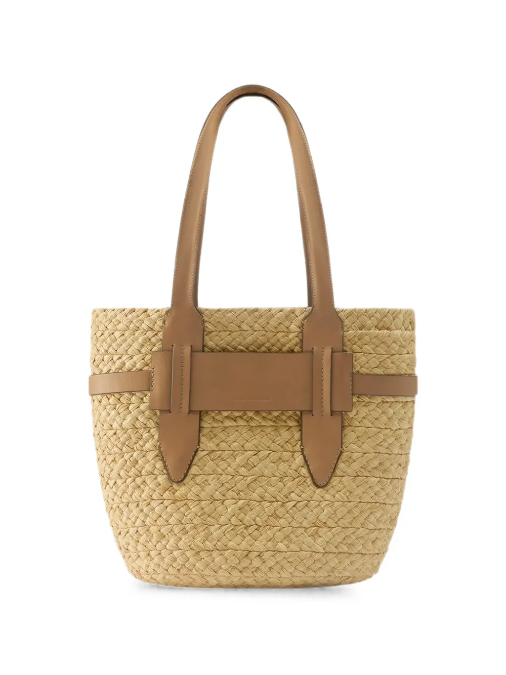 Helen Kaminski Geweven shopper Beige